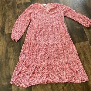 Isabel Maternity long sleeves MIDI dress